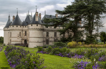 Картинка ch& 226 teau+chaumont города замки+франции замок