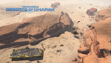 обоя homeworld,  deserts of kharak, видео игры, action, стратегия, deserts, of, kharak