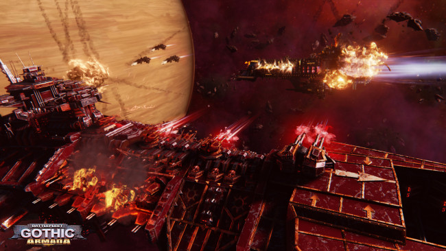 Обои картинки фото battlefleet gothic,  armada, видео игры, космос, стратегия, armada, battlefleet, gothic, action