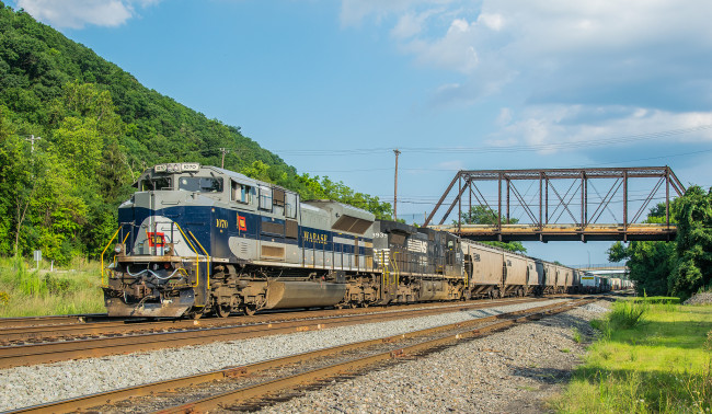 Обои картинки фото техника, поезда, локомотив, состав