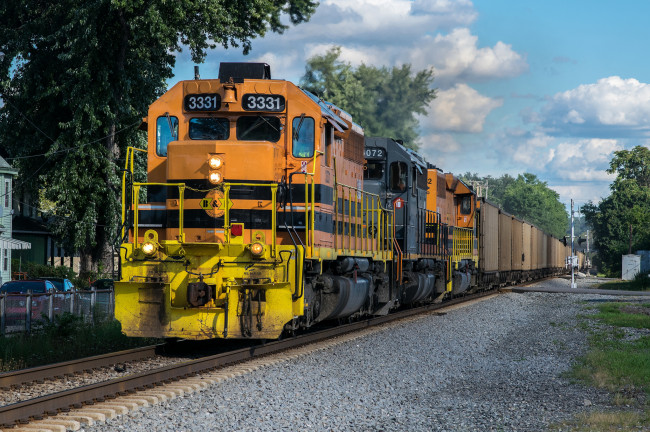 Обои картинки фото техника, поезда, локомотив, состав