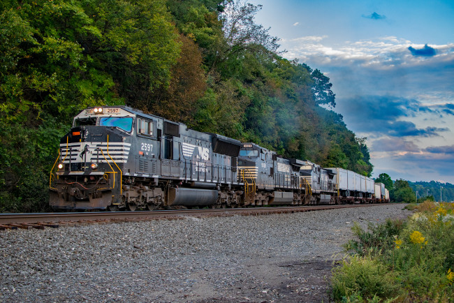 Обои картинки фото техника, поезда, состав, локомотив