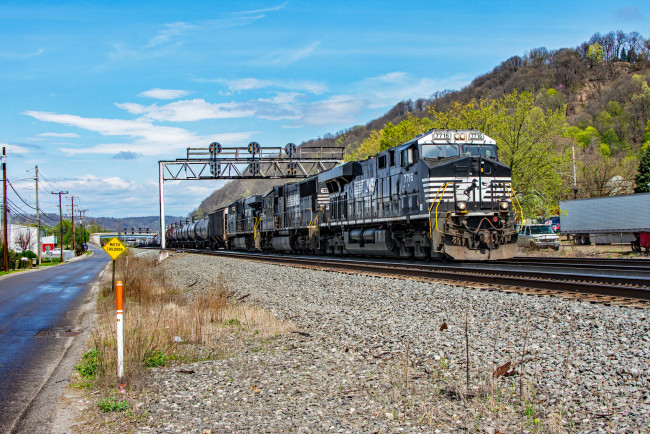 Обои картинки фото техника, поезда, состав, локомотив