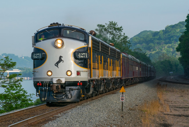 Обои картинки фото техника, поезда, состав, локомотив