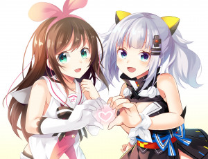 Картинка аниме unknown +другое+ фон взгляд девушки