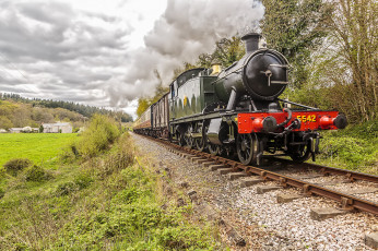 Картинка техника паровозы локомотив состав