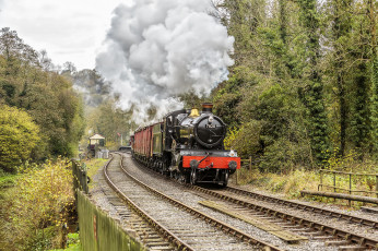 Картинка техника паровозы локомотив состав