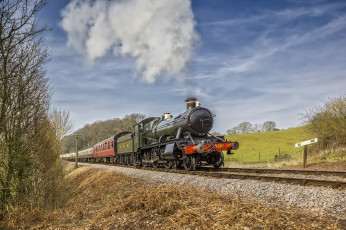 Картинка техника паровозы локомотив состав