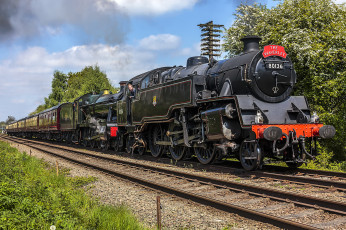 Картинка техника паровозы состав локомотив