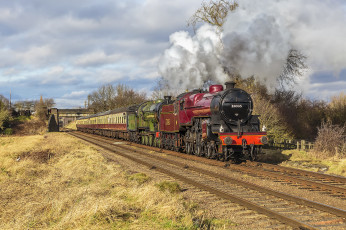 Картинка техника паровозы состав локомотив