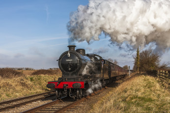 Картинка техника паровозы состав локомотив