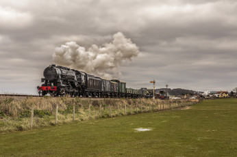 Картинка техника паровозы состав локомотив