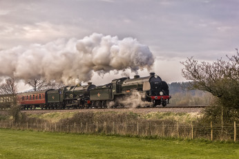 Картинка техника паровозы состав локомотив