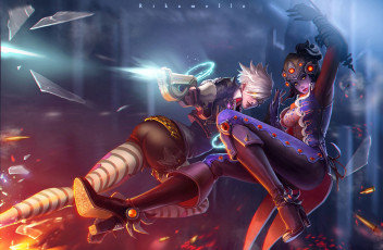 Картинка видео+игры overwatch шутер action