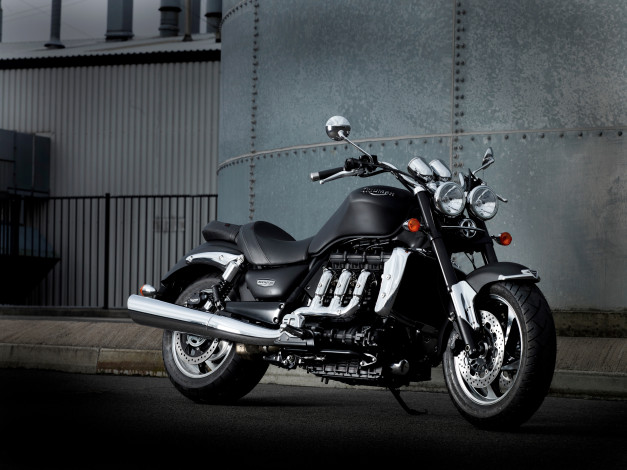 Обои картинки фото мотоциклы, triumph