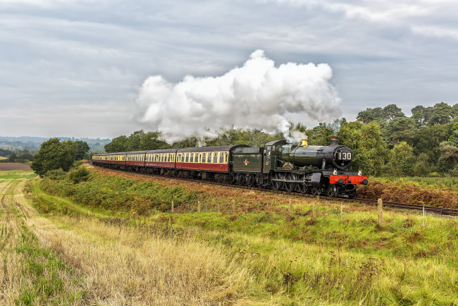 Обои картинки фото техника, паровозы, состав, локомотив