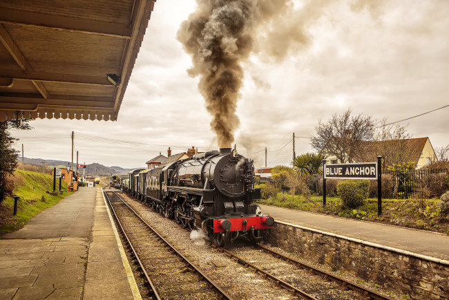 Обои картинки фото техника, паровозы, состав, локомотив