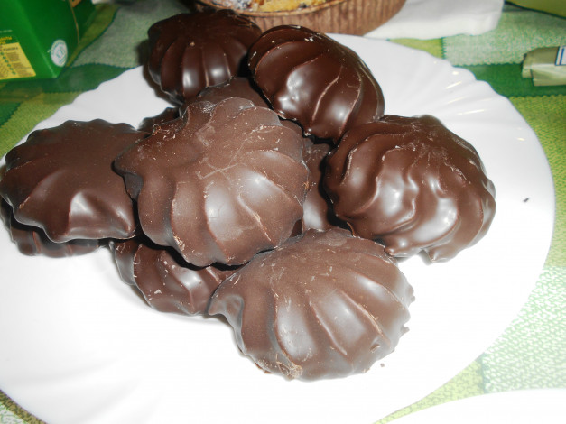 Обои картинки фото еда, конфеты,  шоколад,  сладости, зефир