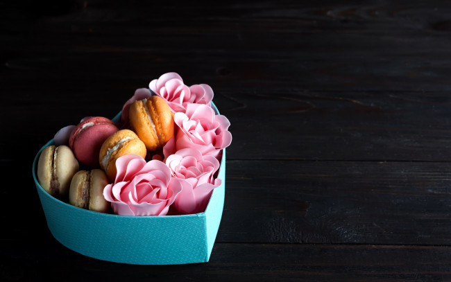 Обои картинки фото еда, макаруны, печенье, лакомство