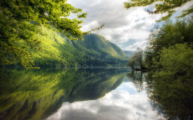 Обои картинки фото природа, реки, озера, туман