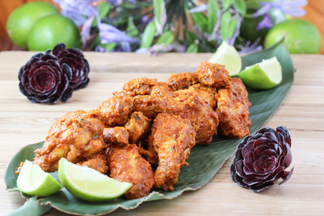 Обои картинки фото еда, мясные блюда, мясо, кухня, камбоджийская, ножки, курица