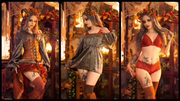 Картинка девушки -+креатив +косплей genevieve