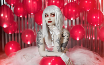 Картинка девушки -+креатив +косплей genevieve