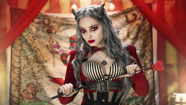 Обои картинки фото девушки, - креатив,  косплей, genevieve