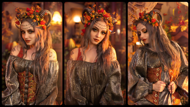 Обои картинки фото девушки, - креатив,  косплей, genevieve