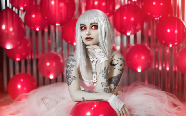 Обои картинки фото девушки, - креатив,  косплей, genevieve