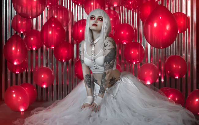 Обои картинки фото девушки, - креатив,  косплей, genevieve