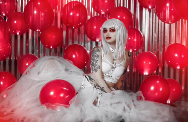 Обои картинки фото девушки, - креатив,  косплей, genevieve