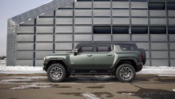 Картинка 2024+gmc+hummer+ev+suv автомобили gm-gmc 2024 gmc hummer ev suv хаммер профиль электромобиль