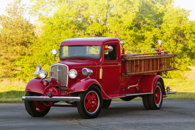 Обои картинки фото автомобили, пожарные машины, chevrolet