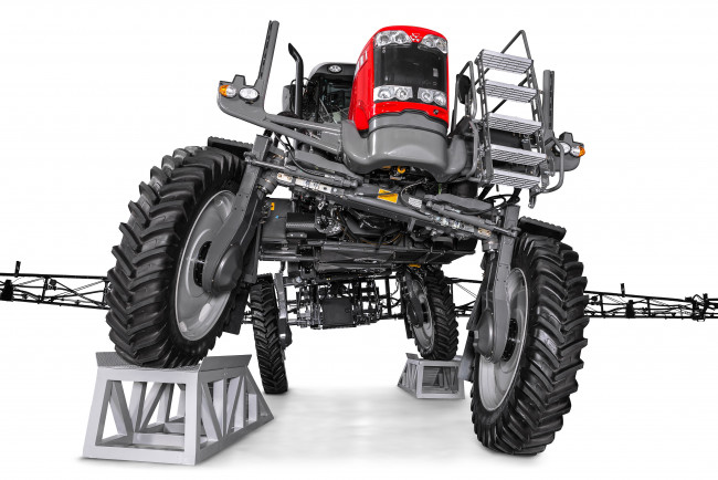 Обои картинки фото техника, распылители, massey, ferguson