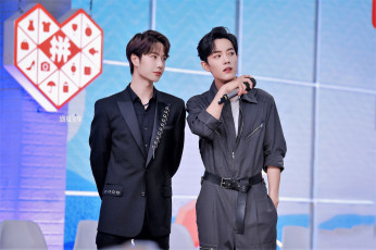 Картинка разное знаменитости ван ибо сяо чжань сцена