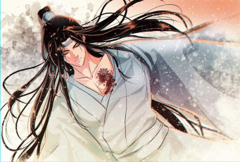 Картинка аниме mo+dao+zu+shi лань ванцзи