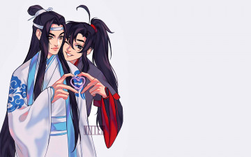 Картинка аниме mo+dao+zu+shi лань ванцзи вэй усянь сердечко