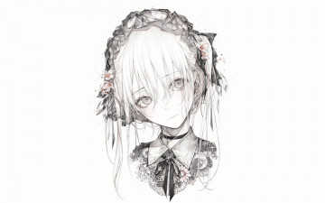 Картинка аниме unknown +другое+ девочка лицо