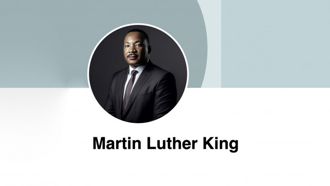 Обои картинки фото рисованное, люди, нейросети, мартин, лютер, кинг, martin, luther, king