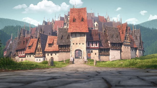 Обои картинки фото the amazing maurice, мультфильмы, the, amazing, maurice, изумительный, морис