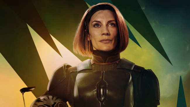 Обои картинки фото the mandalorian , сериал 2019 – , кино фильмы, the mandalorian, мандалорец, сериал, третий, сезон, фантастика, фэнтези, боевик, katee, sackhoff, bo, katan, kryze, the, mandalorian