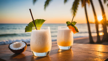 Картинка 3д+графика еда- food коктейль