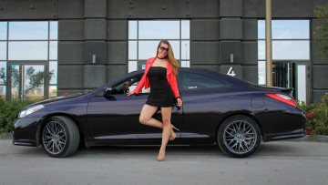 Картинка автомобили -авто+с+девушками toyota solara fair amethyst