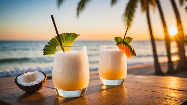 Обои картинки фото 3д графика, еда-, food, коктейль