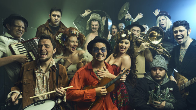 Обои картинки фото музыка, the hatters, the, hatters