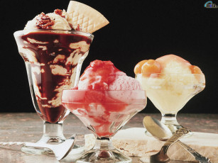 Картинка еда мороженое десерты
