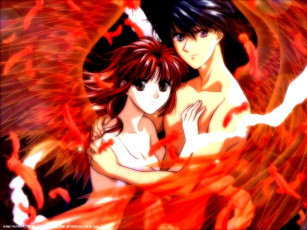 Картинка обьятиях дьявола аниме fushigi yugi