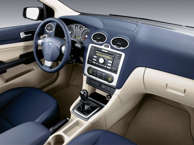 Обои картинки фото european, ford, focus, mk2, автомобили, интерьеры