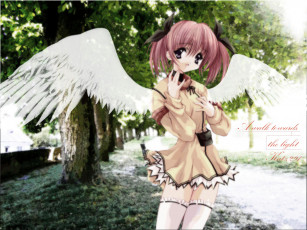 Картинка аниме angels demons